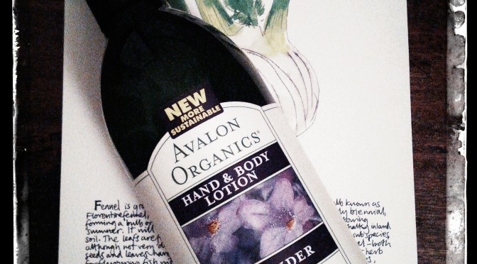 Avalon Organics hand and body lotion
